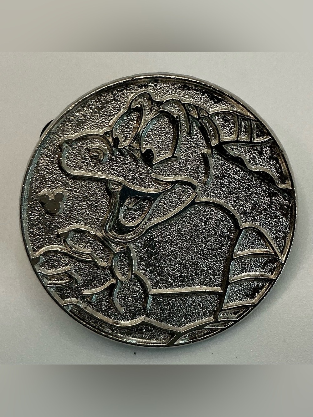 DISNEY DRAGONS SILVER CHASER HIDDEN MICKEY SERIES PIN FEATURING FIGMENT